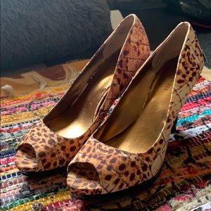Nine West Cheetah Pumps